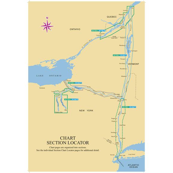 HR3WMDS Hudson River & Adjacent Waterways Chartbook + Cruising Guide, 3rd Edition image number 1