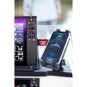 ROKK Wireless - Edge. 10W Waterproof Wireless Adjustable Phone Charging Mount, 12/24V image number 2