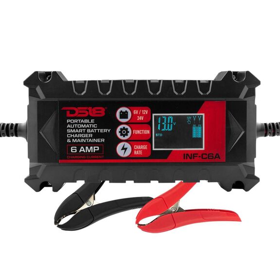 Automatic Smart Lithium and AGM Battery Charger and Maintainer, 6A image number 1