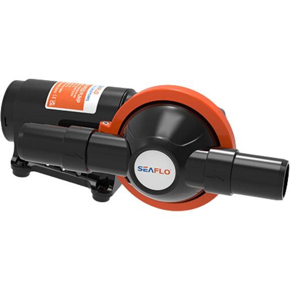 SEAFLO 24V 5.0 GPM Diaphragm Waste Pump with Rotating Head image number 2