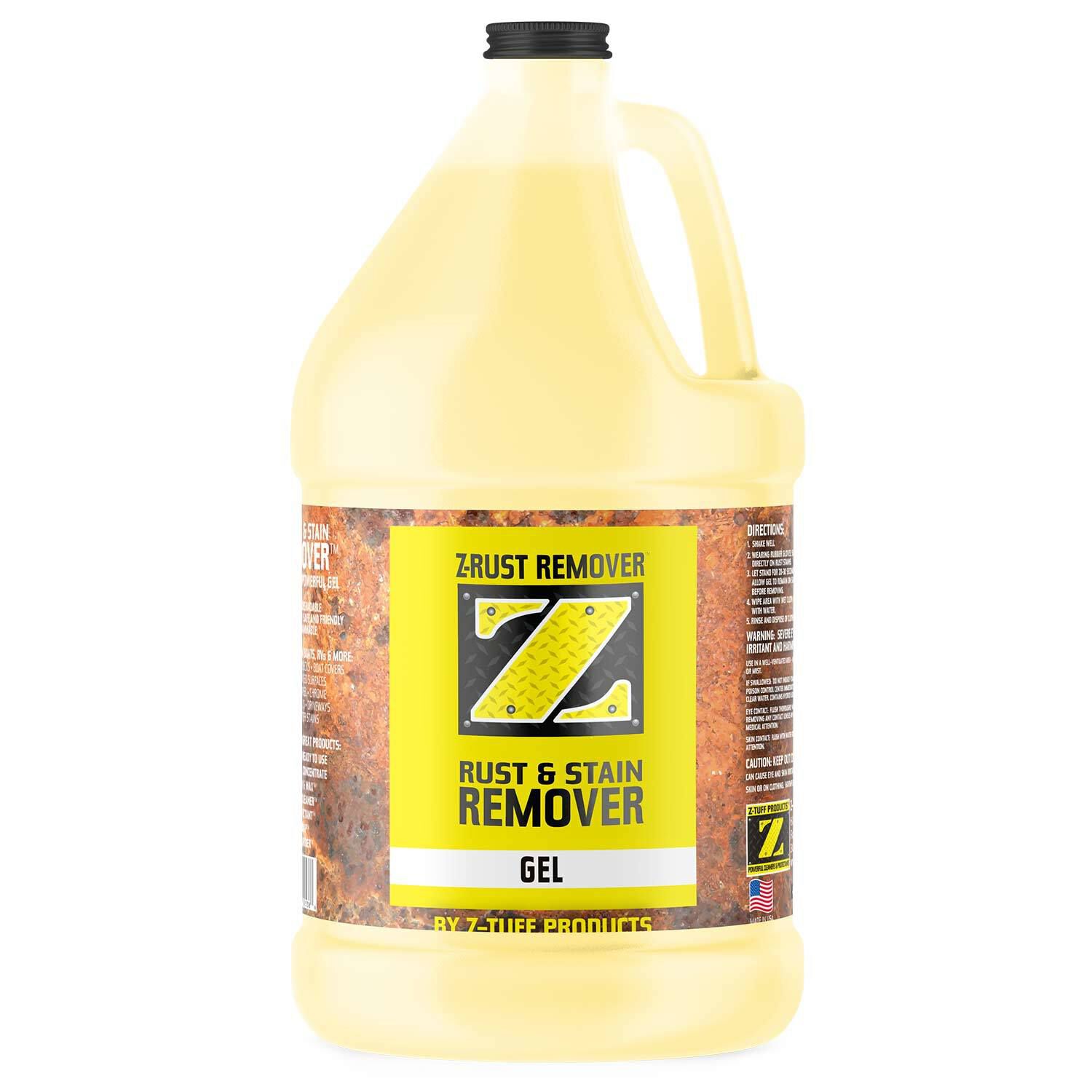 Z-TUFF PRODUCTS Z-Rust & Stain Remover Gel™, Gallon