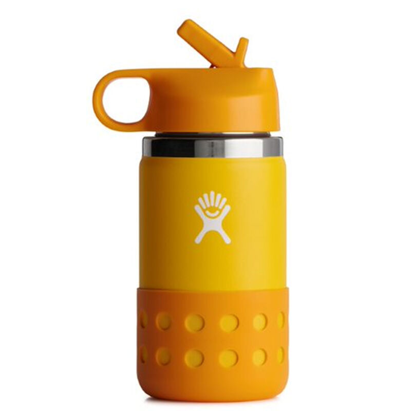Kids' Wide-Mouth Vacuum Water Bottle with Straw Lid - 12 fl. oz.