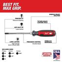 Cushion Grip Screwdriver Kit (USA). 6 Piece image number 1