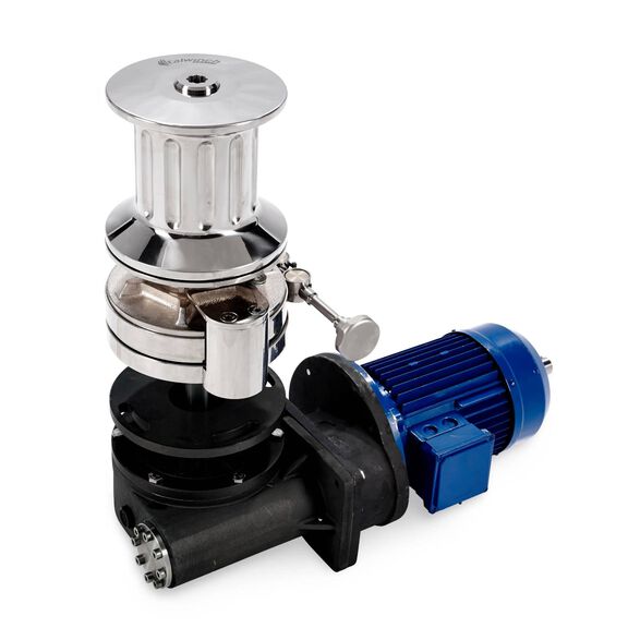 Vertical Axis Stainless Steel MOON 3000W, 24V,  With Drum, 12mm ISO 13mm DIN766 image number 0