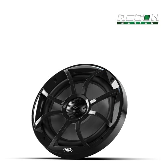 Wet Sounds RECON 6-BG RGB 6.5-inch High Output Component Style Coaxial Speakers with XS-Blak RGB Grilles image number 2