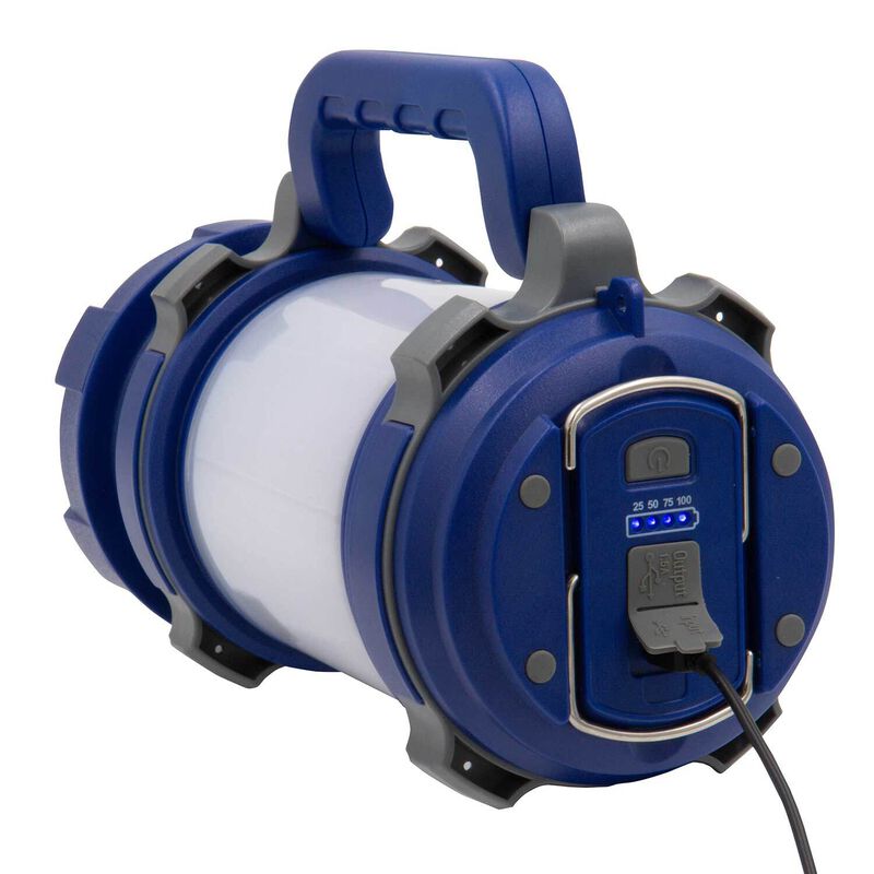 700 Lumen Rechargeable Combination Spotlight Lantern by West Marine | Marine Electrical at West Marine