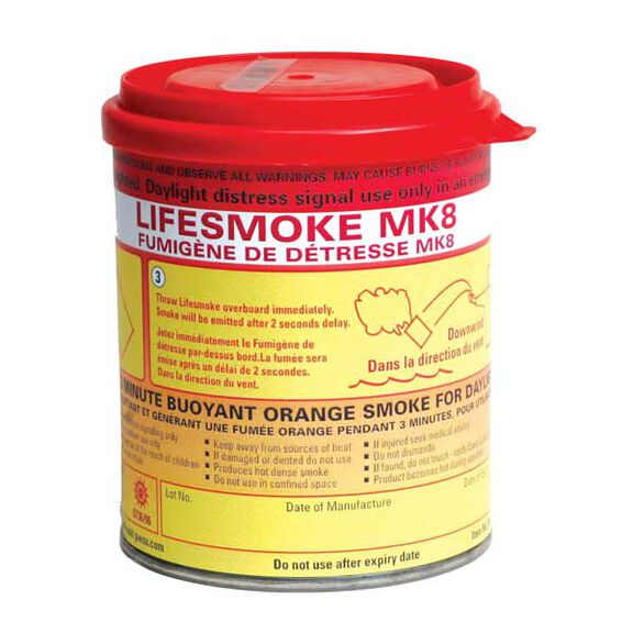 Lifesmoke MK8 Orange Smoke SOLAS Signal image number 0