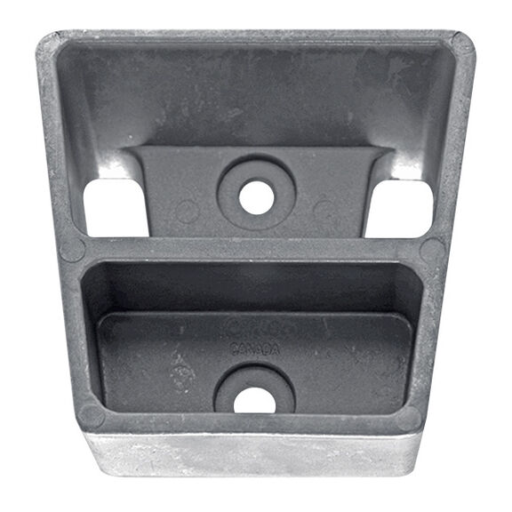 Magnesium Block Anode for OMC, Johnson/Evinrude, 4.4" x 4.2" x 1.8" image number 0