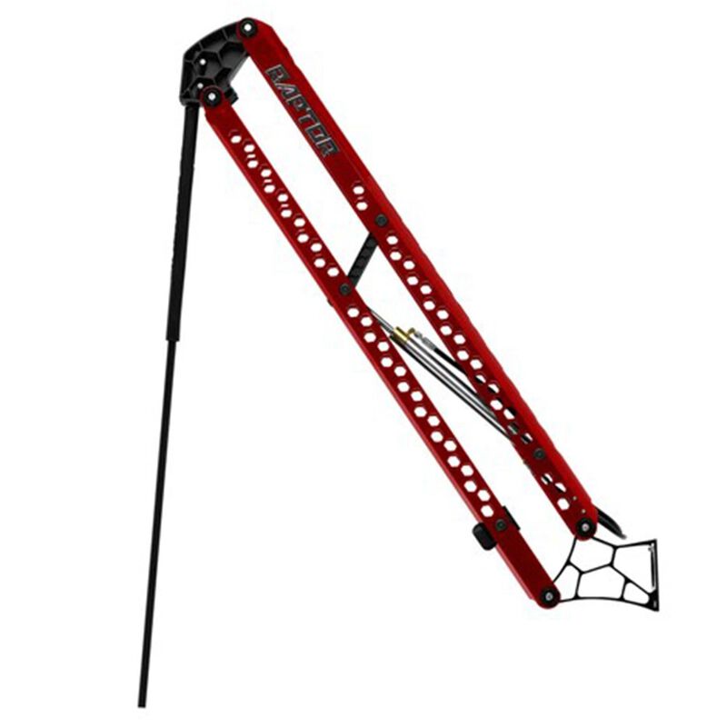 10' Raptor Shallow Water Anchor with Active Anchoring, Red image number 2