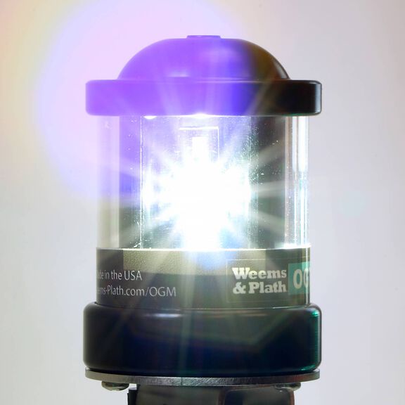 OGM Series Q Collection Deck Mount LED Bi-Color & Multi-Purpose Navigation Light image number 1