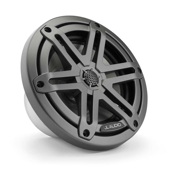 M3-650X-S-Gm 6.5" Marine Coaxial Speakers, Gunmetal Sport Grilles image number 1