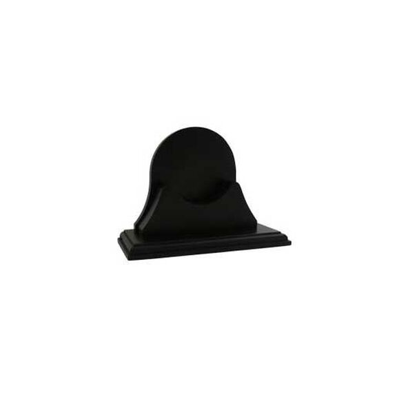 Single Wood Base for Endurance II 105, Black Finish image number 0