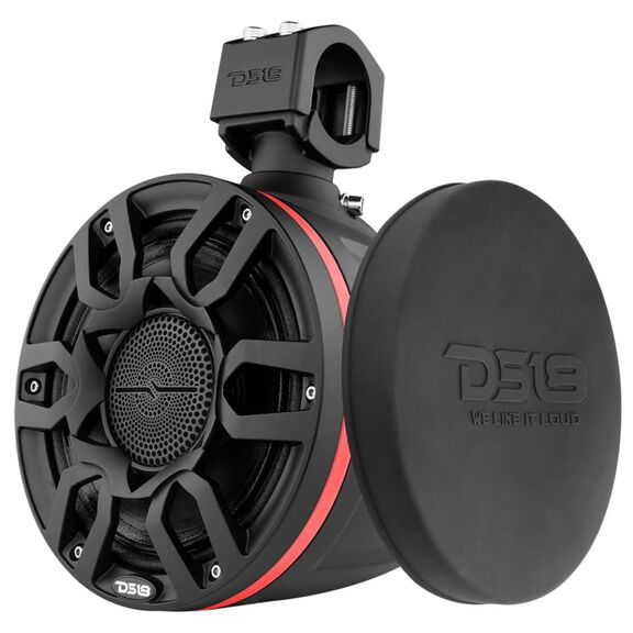 HYDRO 8" Marine Towers PRO-HY8.4 Included and CS8 Cover, Black image number 1