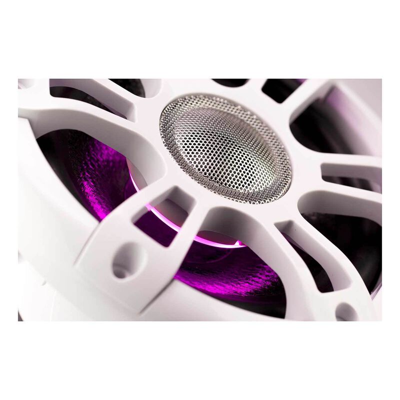 SG FL772SPW 7 7 280 W Sports White Speakers With CRGBW LED Lighting 