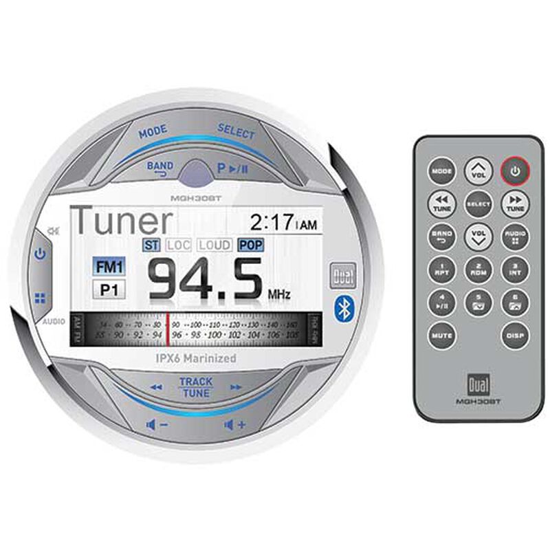 MGH30BT Digital Media Receiver with Bluetooth West Marine