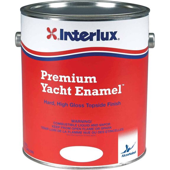 Premium Yacht Enamel,Semi-Gloss White, Quart image number 0