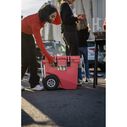 RollR 45 Quart Wheeled Hard Cooler with Telescopic Handle, Coral image number 6