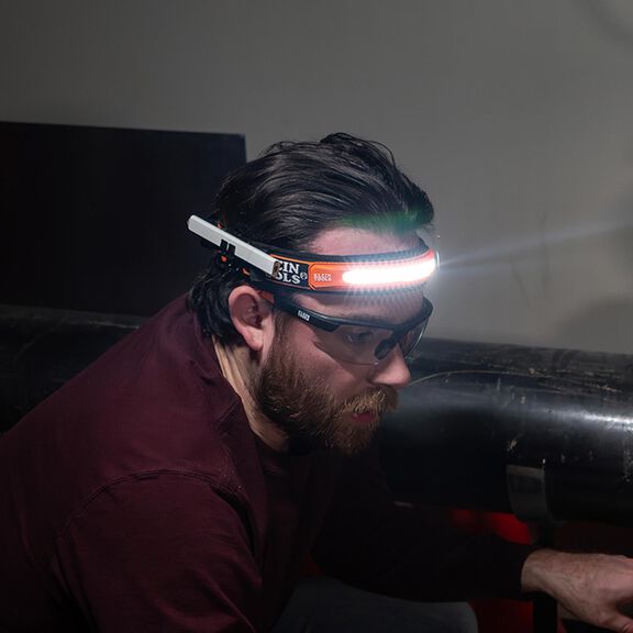 Wide-Beam Headlamp with Strap image number 1