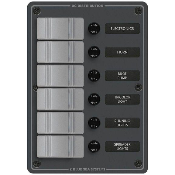 6-Position Vertical Panel image number 0