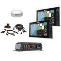 NSS12 evo2 Navigation System in a Box with GPS, Sounder, Charts, GPS Heading Sensor and Cables image number 0