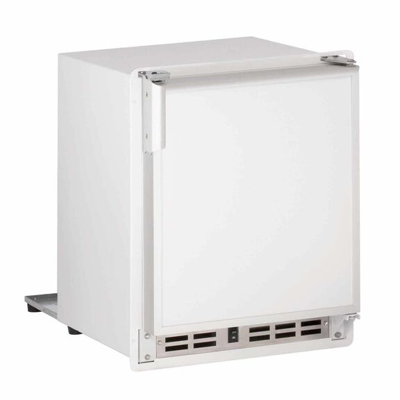 15" White Marine Crescent Ice Maker, 115V image number 0