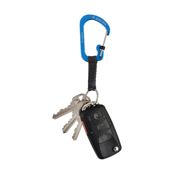 SlideLock&reg; KeyRing Aluminum - Blue image number 0