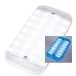 F-28 Double-TouchLED, Surface-Mount, Clear, - Cool White/Blue, 10-30VDC