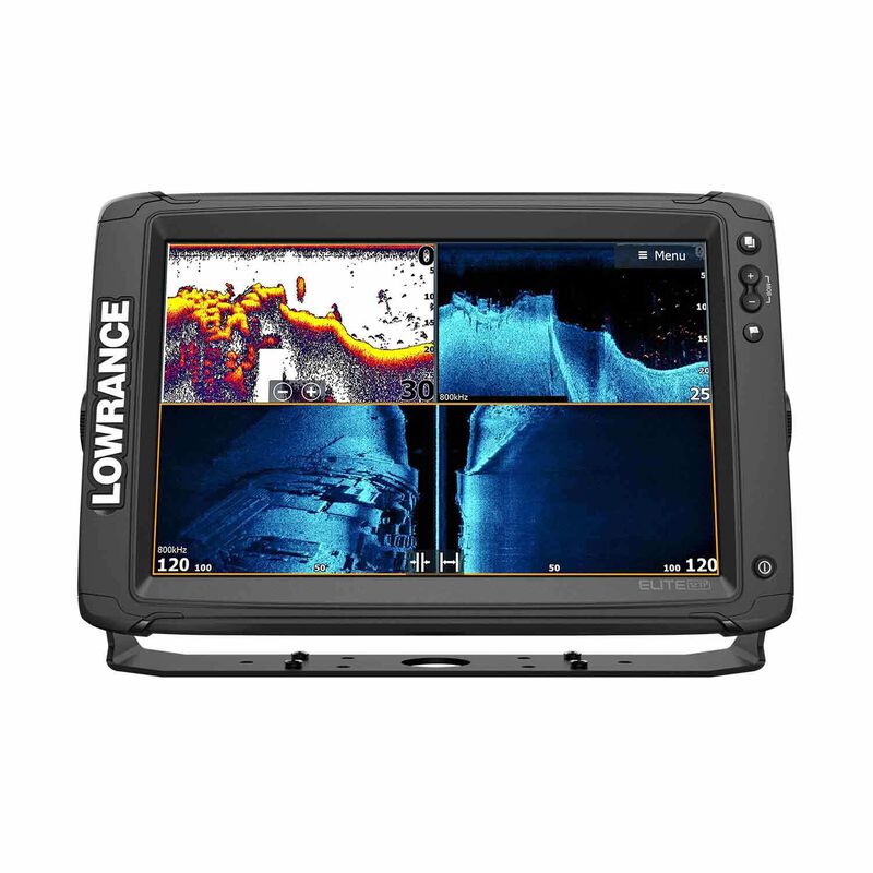 Elite-12 Ti² Fishfinder/Chartplotter Combo with Active Imaging 3-in-1 Transducer and US/Can Navionics+ Charts image number 0