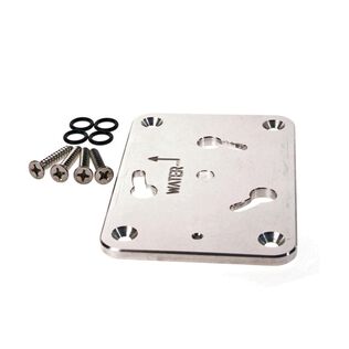 King Pin Bow Shallow Anchor System Base Plate, Anodized