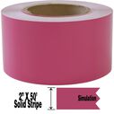 Premium 2" X 50' Single Pinstripe - Fiesta (Pink) image number 0