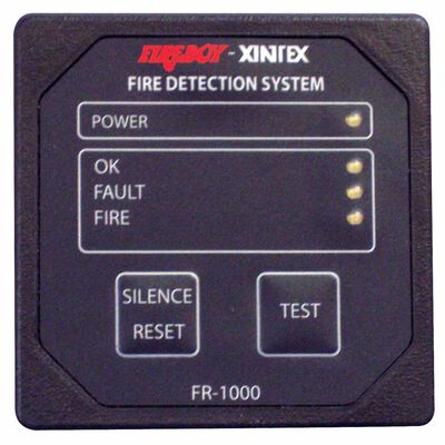 FR Series Fire Detection System, 1 Zone, 12 VDC