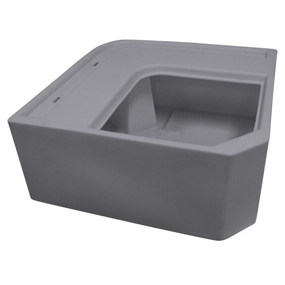 Deluxe Pontoon Radius Corner Section, Base Only image number 0