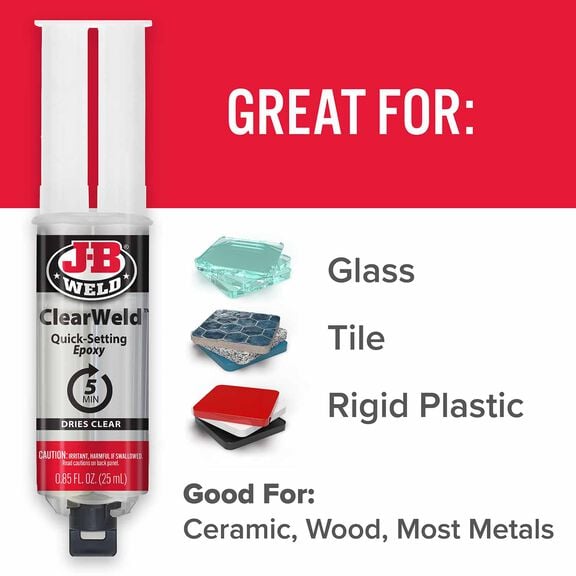 ClearWeld Epoxy, 25ml image number 1