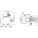 SEAFLO Marine Water Pump System with 2 Gallon Accumulator Tank 24V 5.5 GPM 60 PSI image number 1
