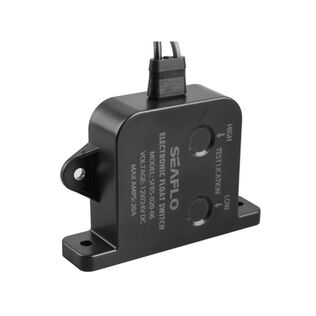 SEAFLO 20A Solid State Bilge Pump Switch, 12/24V Electric Field Sensor, No Moving Parts, Intelligent Water Level Detection