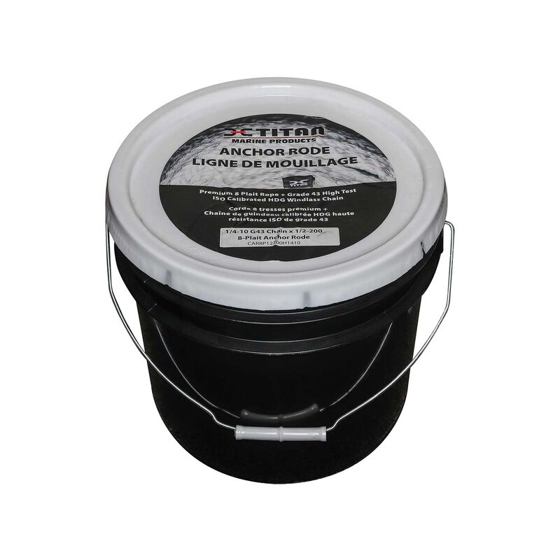 TITAN Premium Anchor Rode Package with 8Plait Rope West Marine