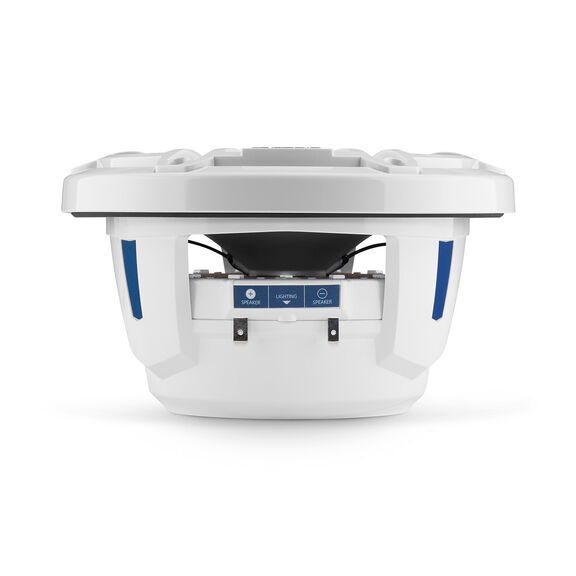 M6-770X-S-GwGw-i 7.7" Marine Coaxial Speakers, White Sport Grilles with RGB LED Lighting image number 7