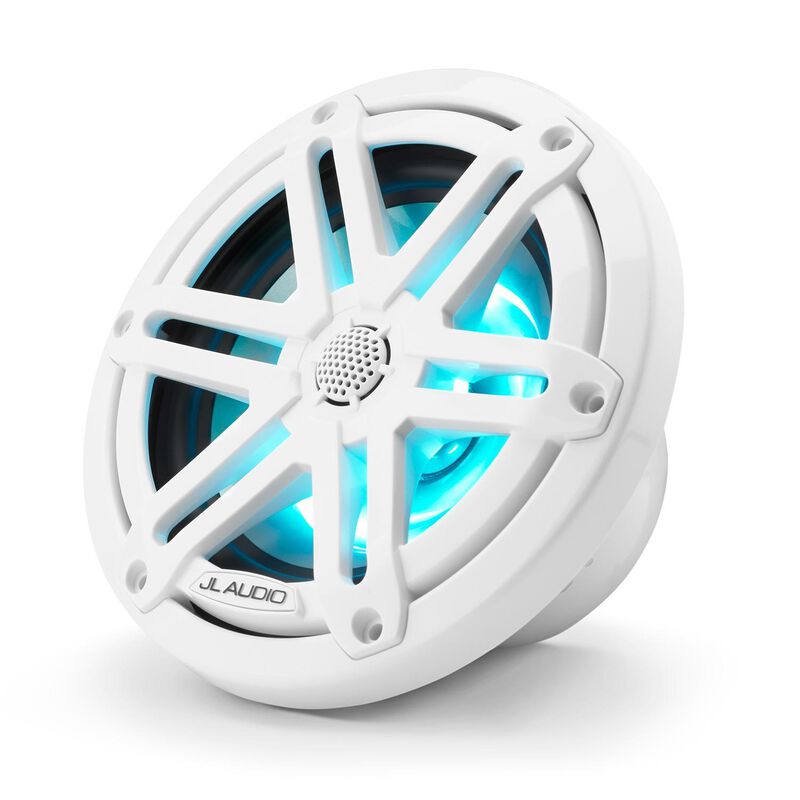 M3-650X-S-Gw-i 6.5" Marine Coaxial Speakers, White Sport Grilles with RGB LED Lighting image number 5