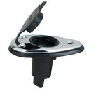 PERKO&reg; Plug-In Type Base, 5&deg; Base, 2 Contacts, Accepts Large Threaded Collar, Teardrop image number 0