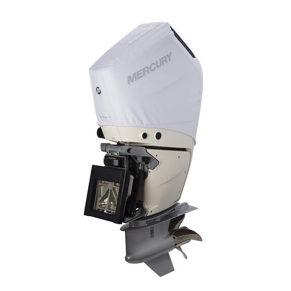 Mercury 8M0228525 5.7L V10 350hp Outboard Vented Splash Cover, White image number 1