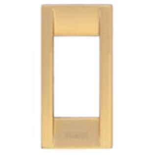 Vimar Idea Classica 16781.32 1-Module Cover Plate, Polished Gold