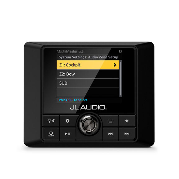 MM-50 MediaMaster&reg; - Full-Featured, Marine Receiver Source Unit with Color LCD display image number 0