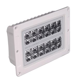 Maxillume h120 Flush Mount LED Floodlight, 12,000 Lumen, White Housing, White Dimming