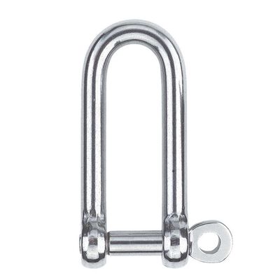6mm Stainless Steel Long Shackle with 1/4" Pin