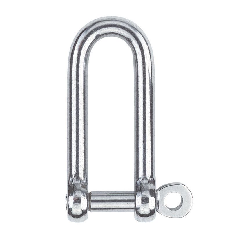 6mm Stainless Steel Long Shackle with 1/4" Pin image number null