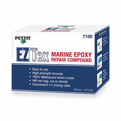 EZ-Tex Marine Epoxy Repair Compound, 16 oz.