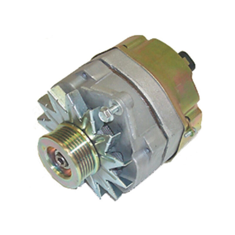 18-5946 Remanufactured Alternator 1 Wire No Core 68 Amp for Mercruiser Stern Drives image number 0