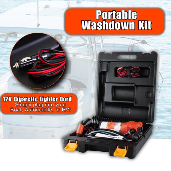 SEAFLO 41 Series Portable Washdown Pump Kit, 12V DC, 4.5 GPM, 70 PSI image number 3