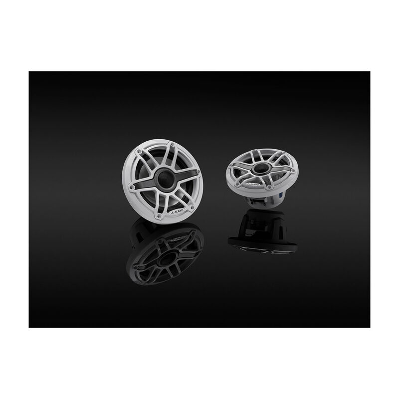 M6-650X-S-GwGw 6.5" Marine Coaxial Speakers, White Sport Grilles image number 8