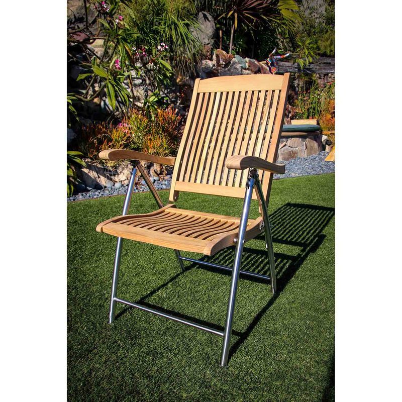 Windrift Teak Folding Deck Chair image number 6